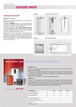 SERIE GEISER INOX - Verkaufskatalog - 2