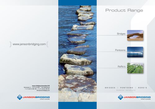 Janson Bridging Int Range Brochure