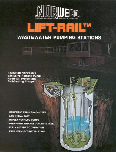 pump station LIFT-RAIL