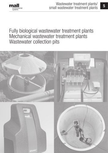 Technical Data Wastewater treatment plants