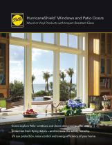 HURRICANESHIELD® IMPACT-RESISTANT WINDOWS AND PATIO DOORS