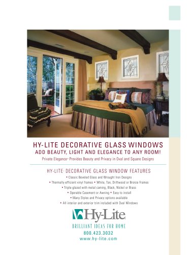 HY-LITE DECORATIVE GLASS WINDOWS