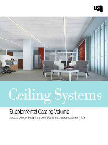 Ceiling Systems Catalog Supplement