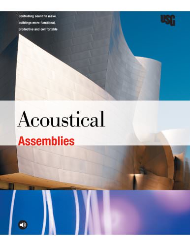 USG Acoustical Assemblies Brochure 