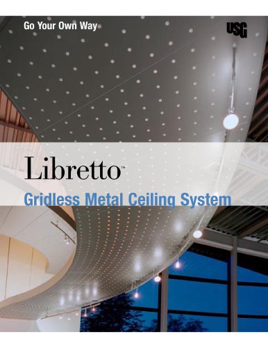 USG Libretto™ Gridless Metal Ceiling System