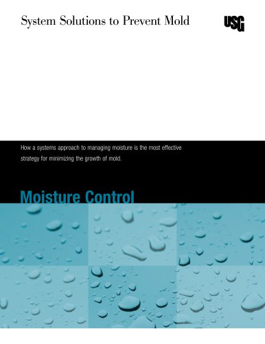 USG Moisture Control Brochure