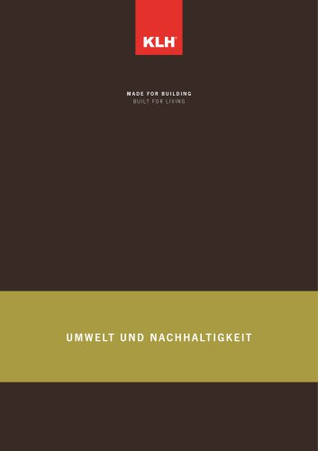 Umwelt & Nachhaltigkeit