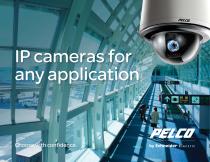 IP Video surveillance camera brochure