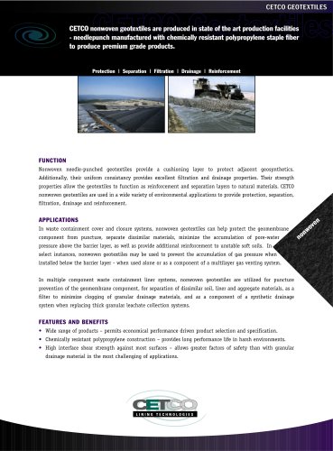 CETCO GEOTEXTILES