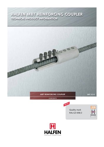 MBT Reinforcing Coupler