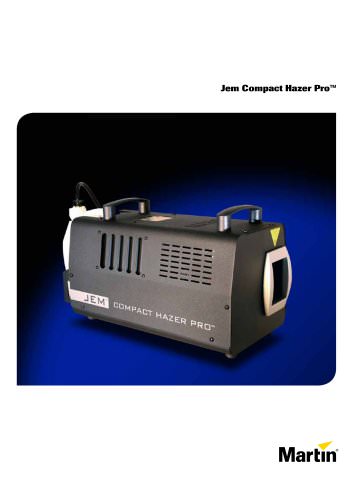 Jem Compact Hazer Pro