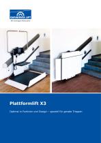 Plattformlift X3 - 1