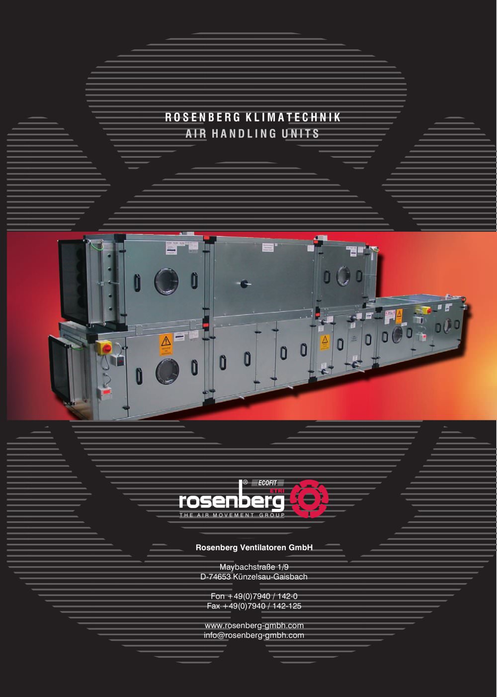 Klimager&auml;te AIRBOX - Rosenberg Ventilatoren