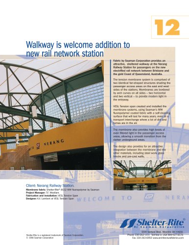 Walkway is welcome addition to new rail network station