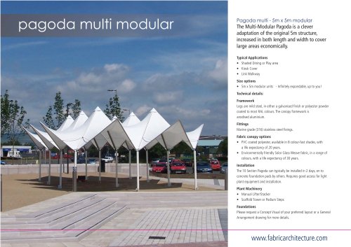 Pagoda Multi Brochure