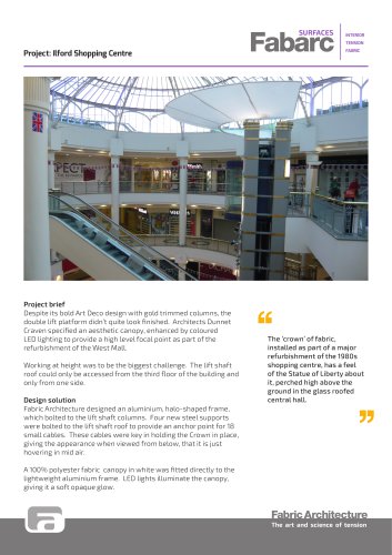 Project: Ilford Shopping Centre