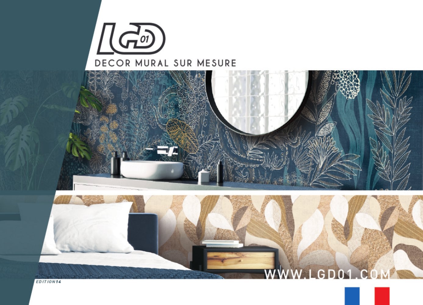 LGD01 Kollektion individueller Wanddekorationen 14 individuelle Panoramatapeten - LGD01 d&eacute;cor mural sur mesure