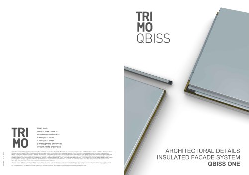 Architectural Details - Insulated Façade System - QBISS ONE