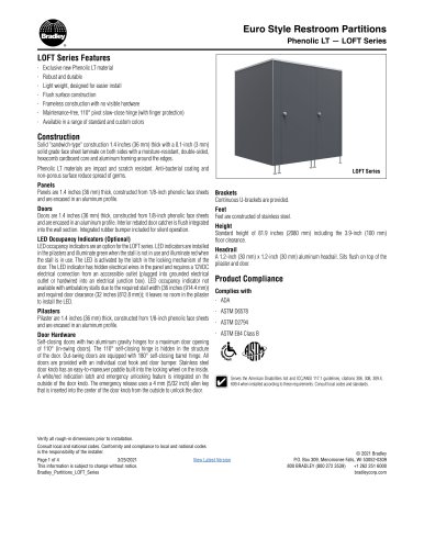 Phenolic LT — LOFT Series