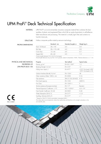 UPM ProFi®  Deck