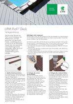 UPM ProFi Deck Verlegeanleitung - 1