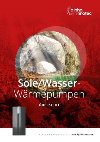 Broschüre Sole-Wasser-Wärmepumpe