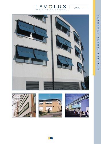 Levolux External Fabric Blinds Brochure