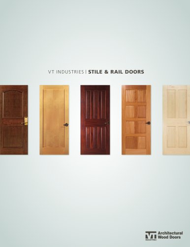 vt industries / STILE & RAIL DOORS