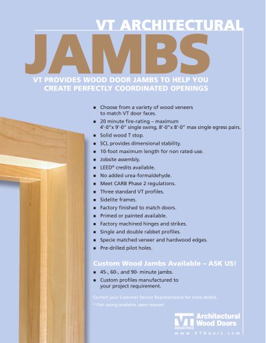 Wood Jamb