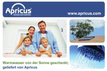 Warmwasser von der Sonne geschenkt, geliefert von Apricus - 1