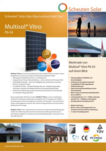 Multisol® Vitro Gold Line (P6-54)