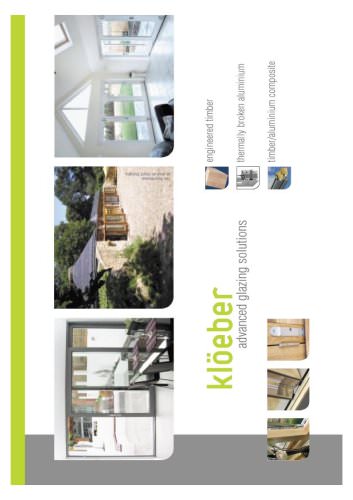 BROCHURE KLÖEBER