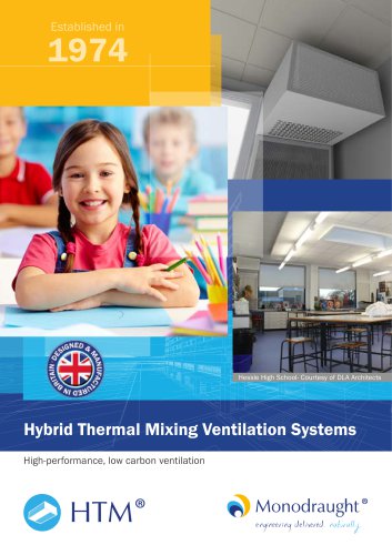 Hybrid Thermal Mixing Ventilation Systems