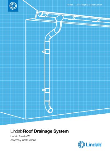 roof drainage system assembly