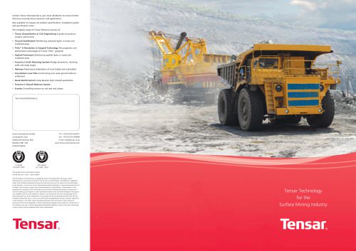 Tensar Mining Brochure