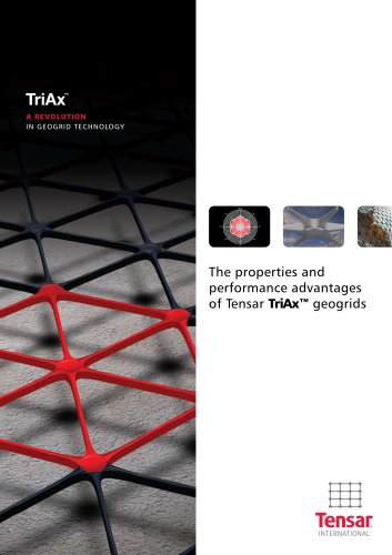 Tensar TriAx Geogrid Brochure