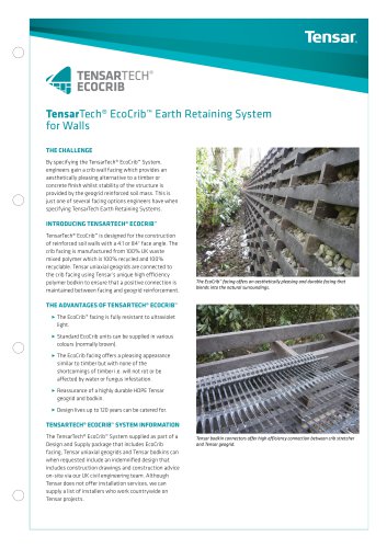 TensarTech® EcoCrib™