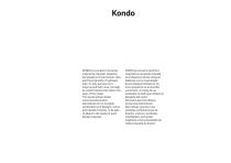 Serie KONDO - 3