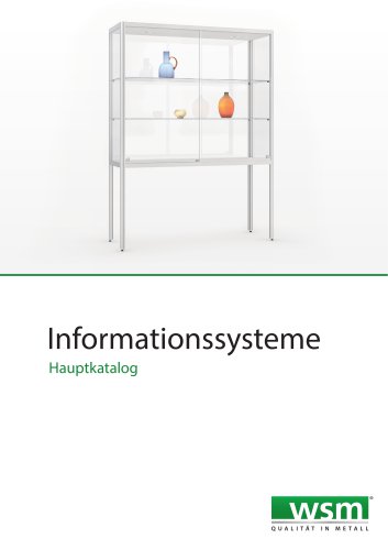 Informationssysteme - Hauptkatalog