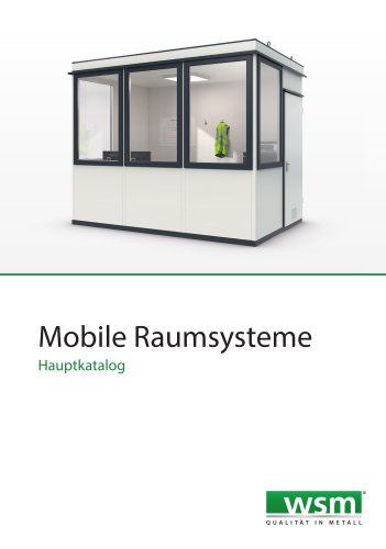 Mobile Raumsysteme - Hauptkatalog