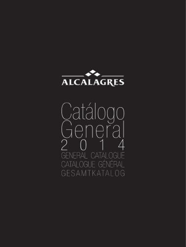 Catalogo General Alcalagres 2014