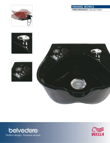 PS8400K-BL Backwash Bowl