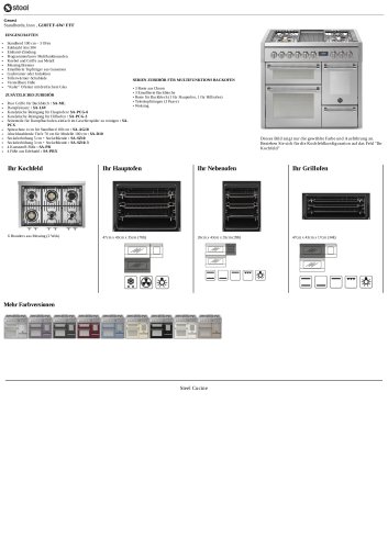 Genesi Standherde, Inox , G10FFF-6W/ FFF