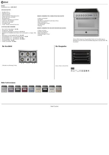 Genesi Standherde, Inox , G9F-6W/F