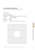 Technisches Datenblatt - Baumscheibe modell Dendre 180-57 - 2