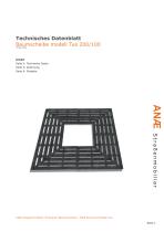 Technisches Datenblatt - Baumscheibe modell Tua 200/100