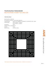 Technisches Datenblatt - Baumscheibe modell Tua 200/100 - 2