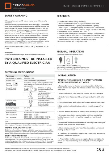 INTELLIGENT DIMMER MODULE