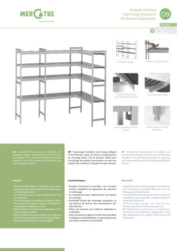 O9 Modulares Regalsystem