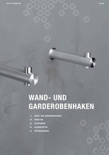 Wand-/ und Garderobenhaken
